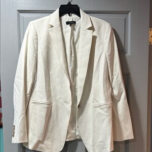 Ann Taylor Cream Blazer